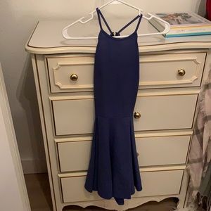 Blue Laced dress